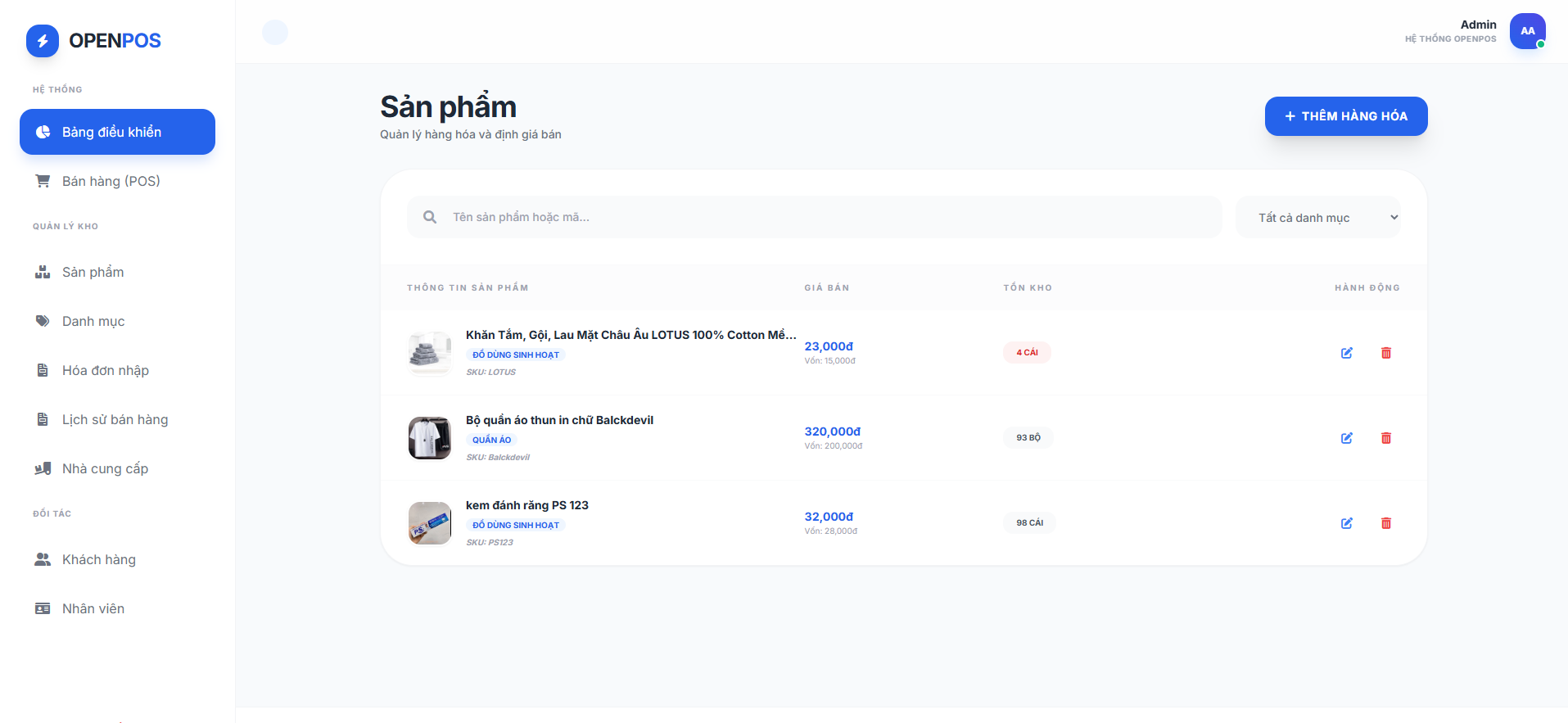 web,quản lý bán hàng,quản lý